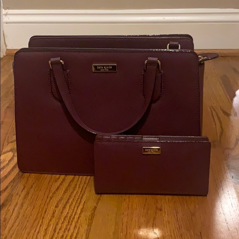 NWOT Kate Spade bag and wallet bundle